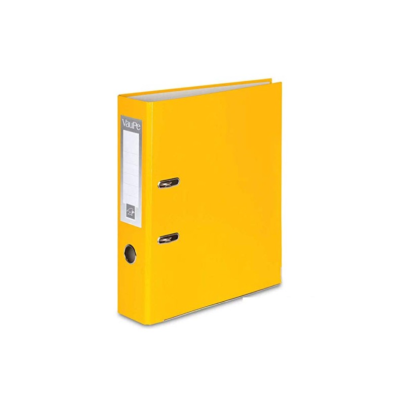OFFICE CENTRE 1 x Yellow A4 Large 75mm Lever Arch
