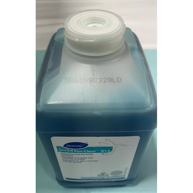 DIVERSEY Liquid 2.5L Pan Cleaner D1.5 Degreaser, Bottle , 100839776