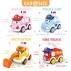 Kid Car Toy for 1 Year Old,4 Piece Toddler Press
