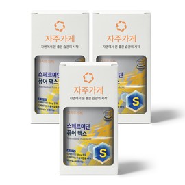 Jaju Store Spermidine Yeast Nutritional Supplement Pure Max 30 tablets, 3 pieces / 자주가게 스페르미딘 효모 영양 보충제 퓨어 맥스 30정, 3개