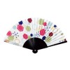Yamamoto Hitoto Shoten Folding Fan with Bag Hexagonal [4758]