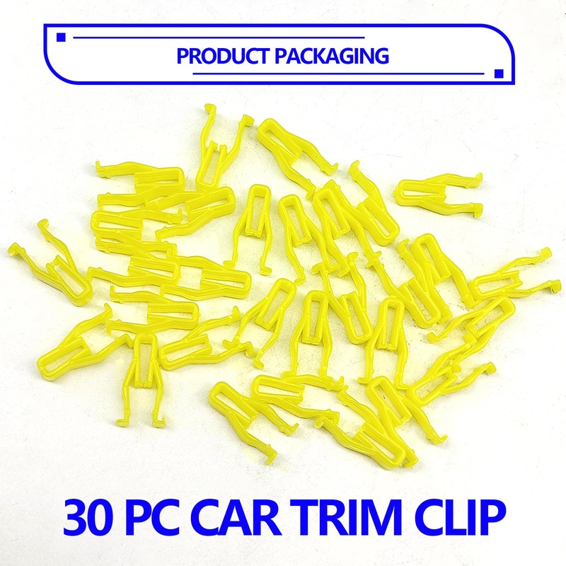 Dunviku 30PCS Switch Bezel Clip Dash Panel Switch Fastener Clip