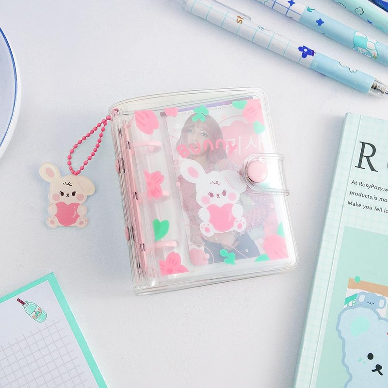 KDSSYFT Mini Seal Pad A8 Size 10 Pages Inside Transparent