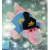 DolliBu Rainbow Alligator Police Officer Plush Toy – Super Soft