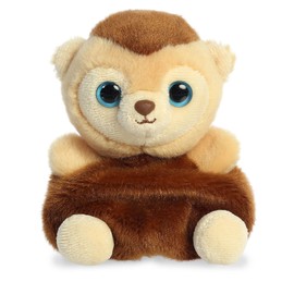 Aurora® Vibrant Yoohoo® Palm Pals™ Roodee™ Stuffed Animal - Eye-Catching Display - Whimsical Cuteness - Brown 5 Inches
