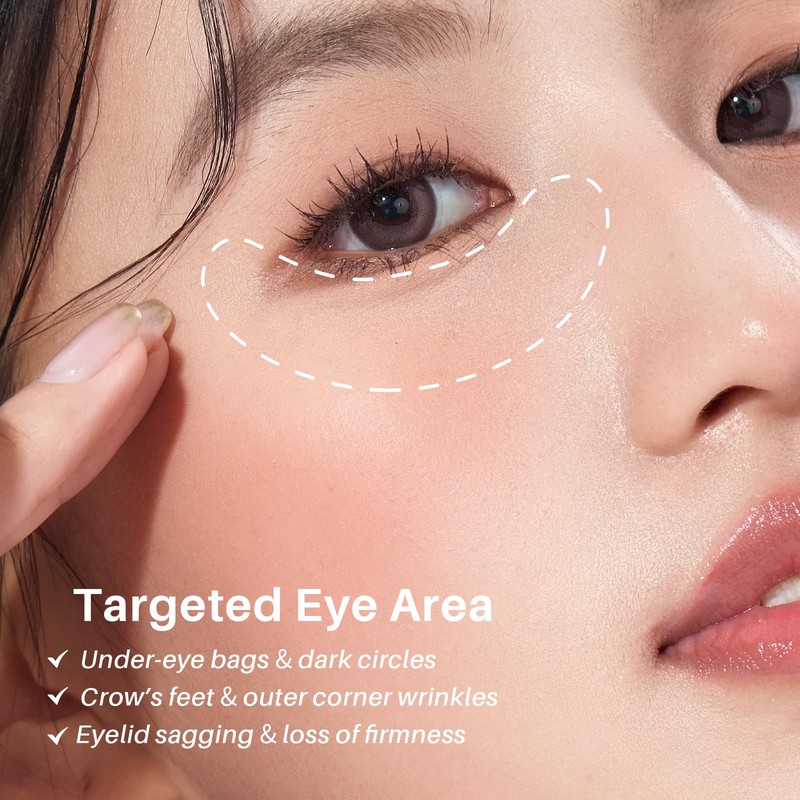 SPODARE Caffeine Eye Cream, Under Eye Cream for Dark Circles,