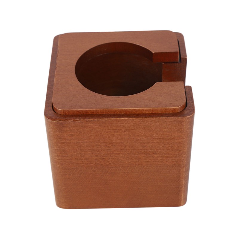 Coffee Tamper Holder Universal Food Safe Wood Coffee Filter Tamper