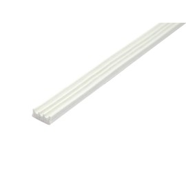 Faithfull FAIDEW9356W White W Profile Draught Excluder 6 m 9 x 3.5 mm Strips