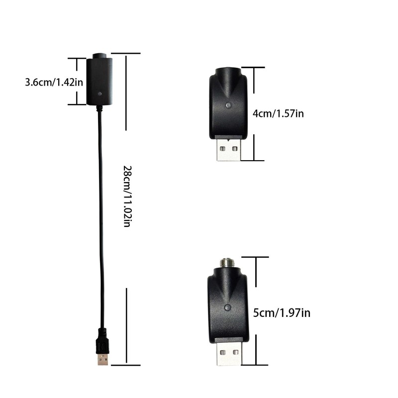HMLXSH Smart USB 510 Thread Charger Cable with LED Conversion