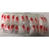 5,000 5/8x5/8 2mil Apple Brand Clear Resealable Bags 5/8ths 5/8