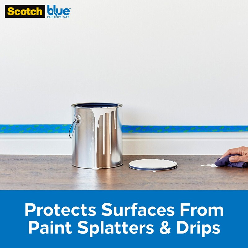ScotchBlue Pre Plastic Painters Tape, 48 in x 30yd, Tape