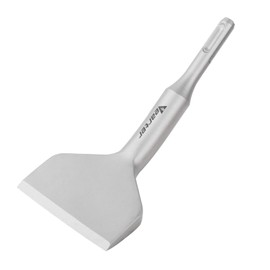 Vearter SDS Plus Chisel Bit, 3 Inches 15° Cranked Angled Wide Bent Chisel for Hammer Drill, 40Crmo Material Floor Scraper for Concrete & Tile Removal 160 x 75 mm (6.3" x 3")