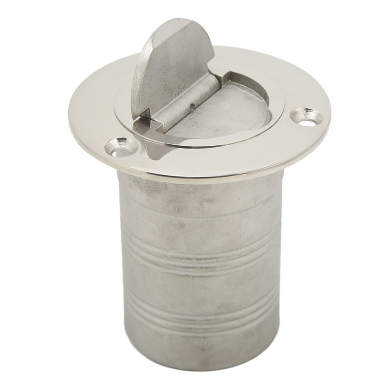 Boat Filler Right Angle Clamshell 316 Stainless Steel Hardware for