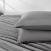 2 Pack Microfiber Queen Zipper Pillowcases, Soft Comfortable Not Shrink
