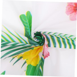 Mikinona Leaves Pattern Tablecloth Picnic Table Cover Iridescent Table Cloth for