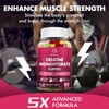 HMone Creatine Monohydrate Gummies - 5g for Men & Women,