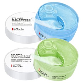 Parches Hydrogel Ojos Colágeno Hidratante mejora las ojeras, fatiga ocular, disminuye la hinchazón y suaviza las patas de gallo y las líneas finas de expresión. (1 Pieza Aminoácidos)