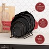 Cuisinel Pots and Pans Organizer - 15" Heavy Duty Skillet
