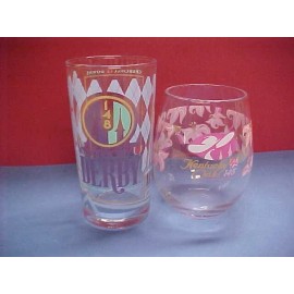 2022 Kentucky Derby and oaks glasses.NEW