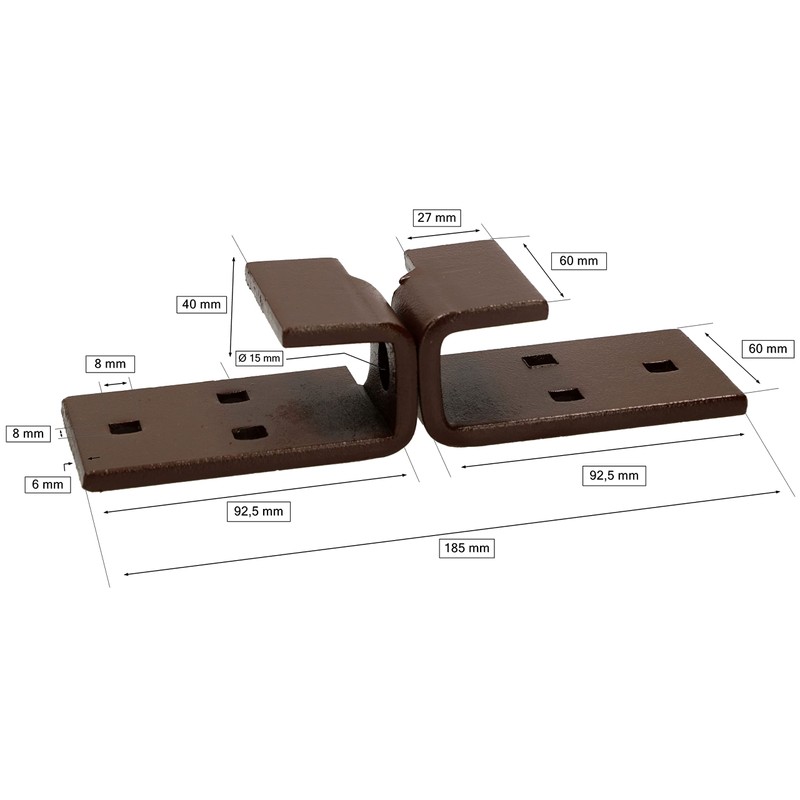KOTARBAU® Safety Hasp 60 x 90 mm Cellar Lock with