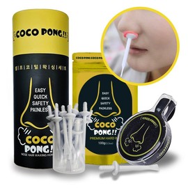 Coco Pong Nose Hair Waxing Self Waxing Nose Hair Removal Chin Beard Eyebrow Waxing 100g, 1 Piece / 코코퐁 코털왁싱 셀프왁싱 코털제거 턱 수염 눈썹 왁싱 100g, 1개