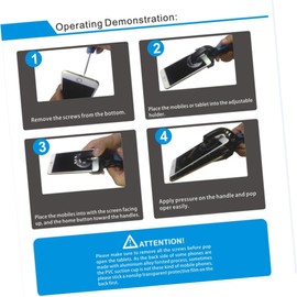 Gatuida 3pcs Heavy Duty LCD Screen Opening Pliers Tool Dual Cups for Cell Compatible and Devices