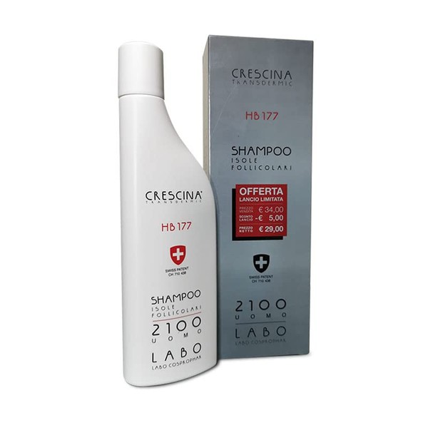 Labo Crescina Transdermic HB 177 Hair Growth Shampoo 2100 for