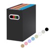 Oterri File Organizer, Small Storage Box, Cardboard File Folder Organizer,