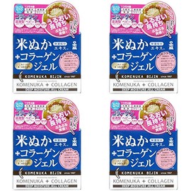 Nihonsheng Rice Bran Beauty Collagen Gel, 3.5 oz (100 g) (4 Pieces)