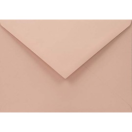 Netuno 25 Recycled Envelopes Pale Pink C6 114 x 162 mm 110 g Woodstock Cipria Colourful Envelopes Recycled Envelopes Natural Envelopes Coloured Recycled Paper Elegant Invitation Envelopes High Quality