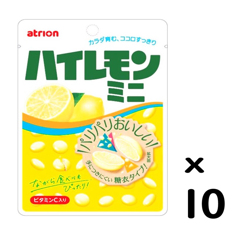 アトリオン製菓 ハイレモンミニR 32g×10袋