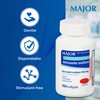 MAJOR Docusate Sodium 100mg Softgels, Stool Softener Laxative for Occasional