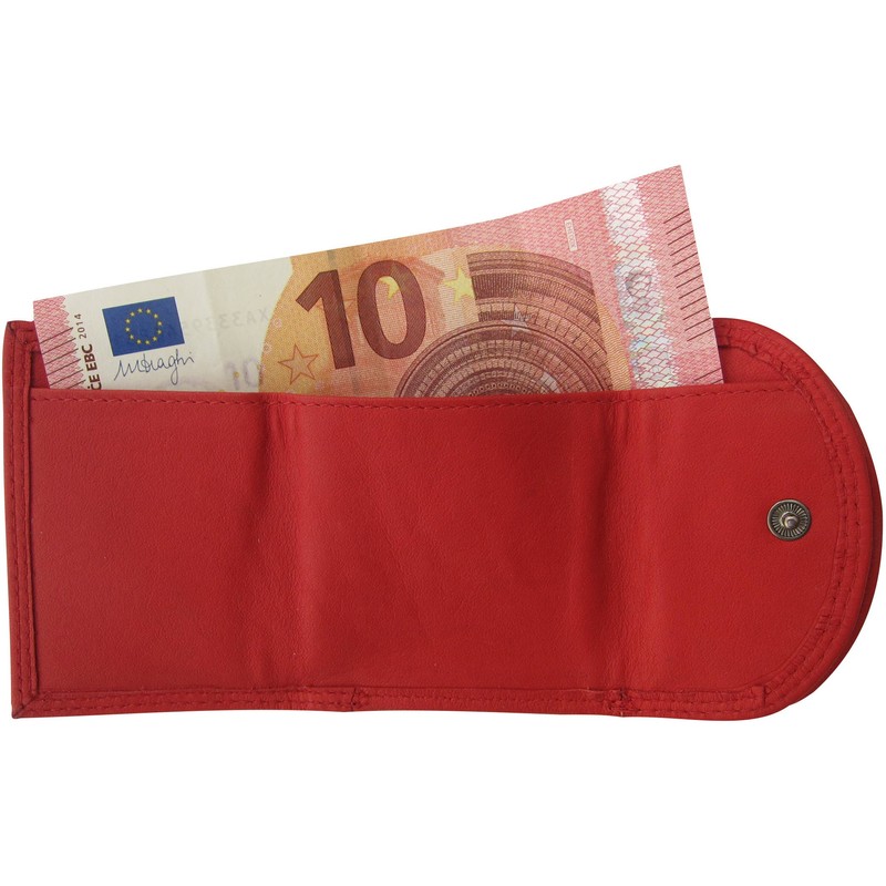 JOSYBAG petits cuir rouge portefeuille sUNNY midigeldbörse-fabriqué à la main