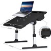 Laptop Desk for Bed, Lap Desks Trays with Double Storage
