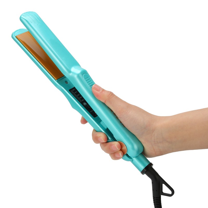 Hair Straightener Temperature Adjustable Hair Straightening Curling Flat Iron