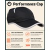 Funky Junque Men's Athletic Running Hat, Lightweight Mesh Performance Cap
