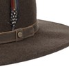 Stetson Bendova Fedora Wool Hat - Plain Hat with Feathers