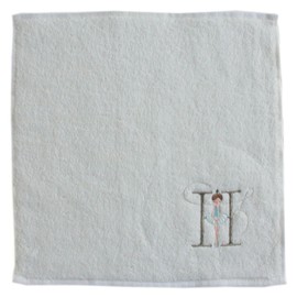 Shinjikatou SKTC142-03 Initial Reloube Towel Square H Pattern