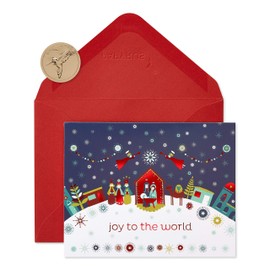 Papyrus Religious Christmas Cards Boxed with Envelopes, Miracle of Christmas, Nativity (20-Count)