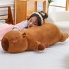 Capybara Cushion Long, Capybara Cuddly Toy, Capybara Plush Toy, Simulation