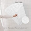 Non-Slip Mat with Suction Cup Quarter Circle Non-Slip Mat Bath