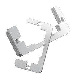 8 Pack Outlet Spacer, Metal Flush Fit Device Leveling Plates for Loose Outlet Plug Fix, Electrical Box Extender, Light Switch (8)