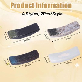 beinkmake 8Pcs Japanese Chopstick Holder Classic Ceramic Chopsticks Stand Rest Table Tableware Decoration Brackets for Spoons Forks Paint Brushes