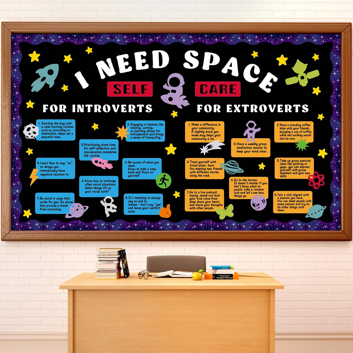 Outer Space Bulletin Board Set Astronaut Classroom Decorations I Need ...