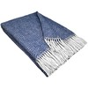 STTS International Tirol Wool Blanket, 100% Virgin Wool, Throw, 140