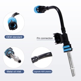 YIUIY Upgrad ABS Fuel Pressure Sensor Tube Compatible with Dodge Ram 1500 5.7L V8 2014-2021 Replace 68268053AB