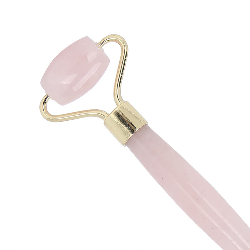 Face Roller Massager Dual Head Natural Roller Massage Tool for