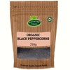 Organic Black Peppercorns 250g by Hatton Hill Organic | Bold