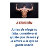 Techno Cinturón Para Pesas Faja Levantamiento Gym Tipo Blando