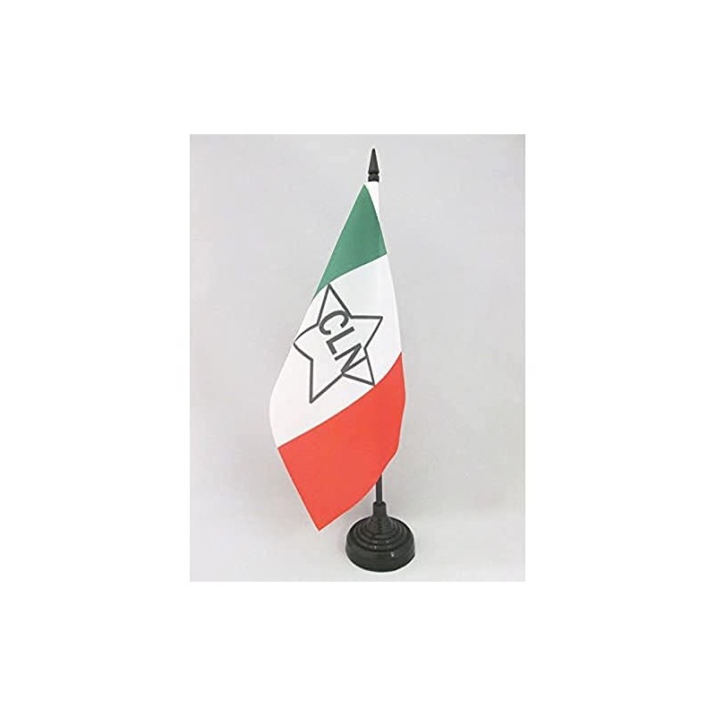 AZ FLAG NATIONAL LIBERATION COMMITTEE ITALY TABLE FLAG 5'' x